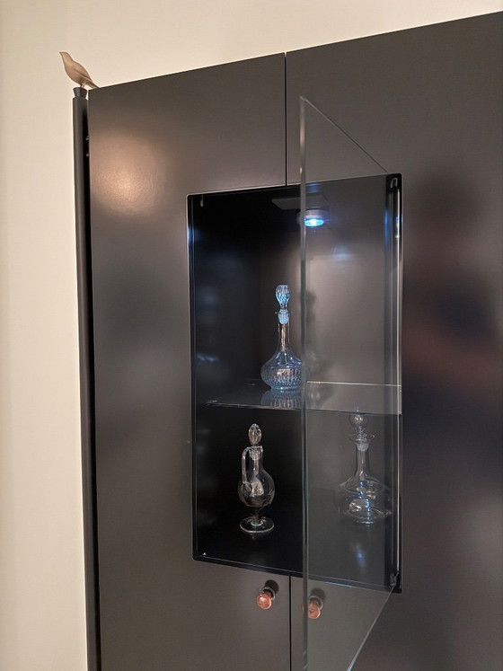 Birdhouse Van Castelijn (Black) – Display cabinets, Wood, Glass (photo 5 of 6)