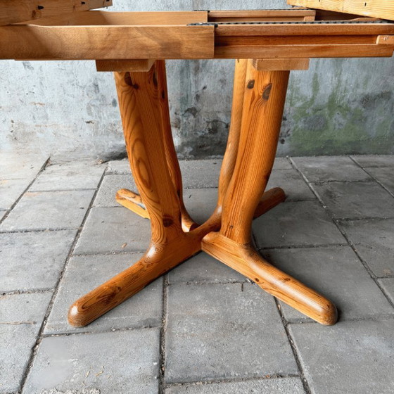 Image 1 of Tavolo da pranzo vintage rotondo, pino – Daumiller, Dyrlund