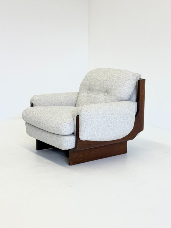 Poltrona Brutalista Italiana - Mid Century – Poltrone, Wood (photo 14 of 15)