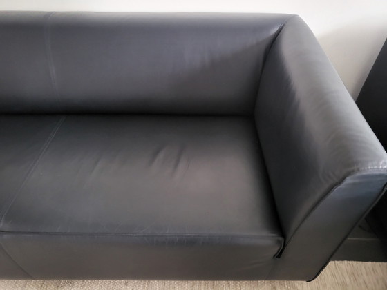 Image 1 of Gelderland 4800 bank 2.5-zits, donkerblauw leer