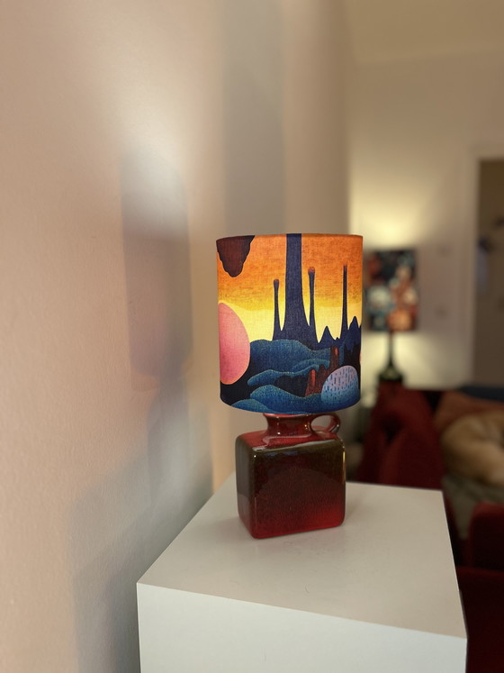 Image 1 of Space Age vase lamp - wireless - vintage - West Germany