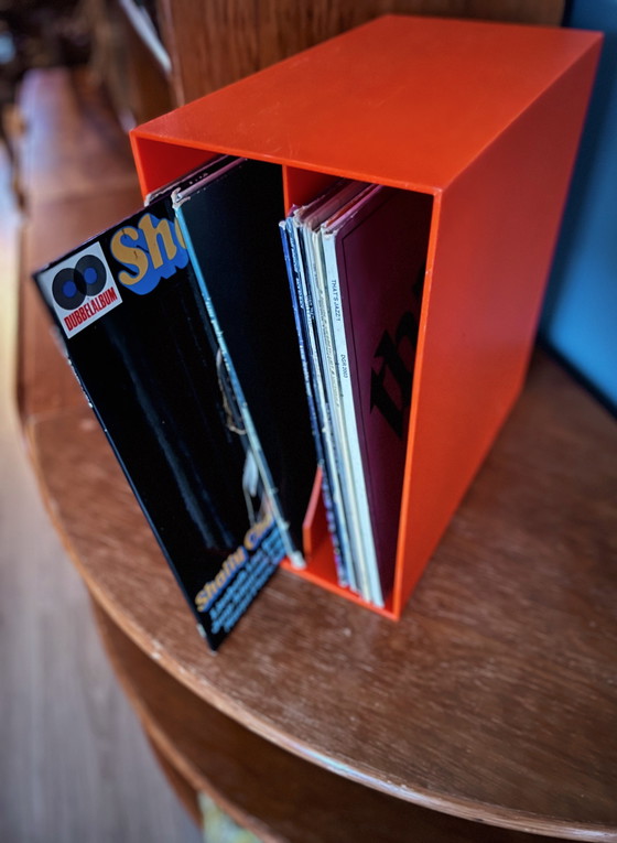 Image 1 of 3 Supporto in vinile dell'era spaziale anni '70