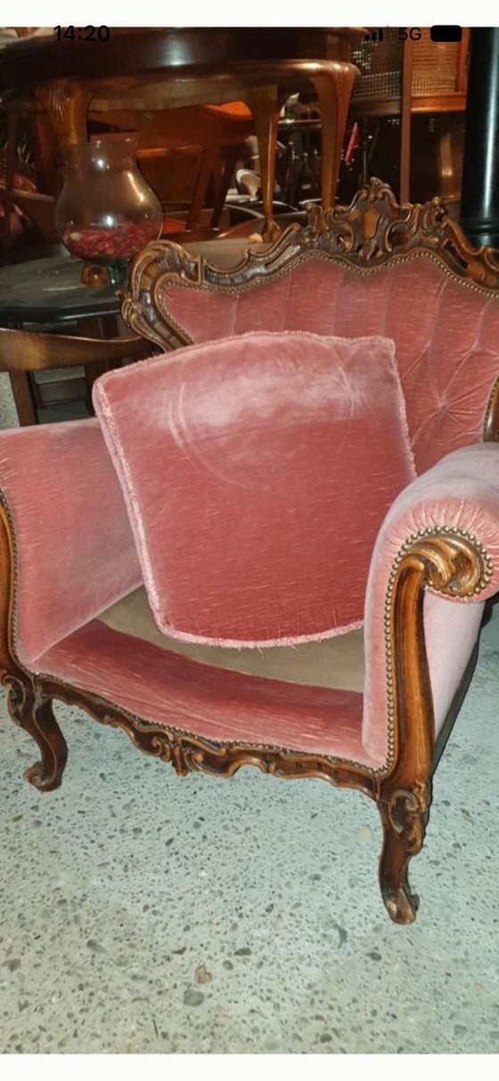 Image 1 of Barok fauteuil 