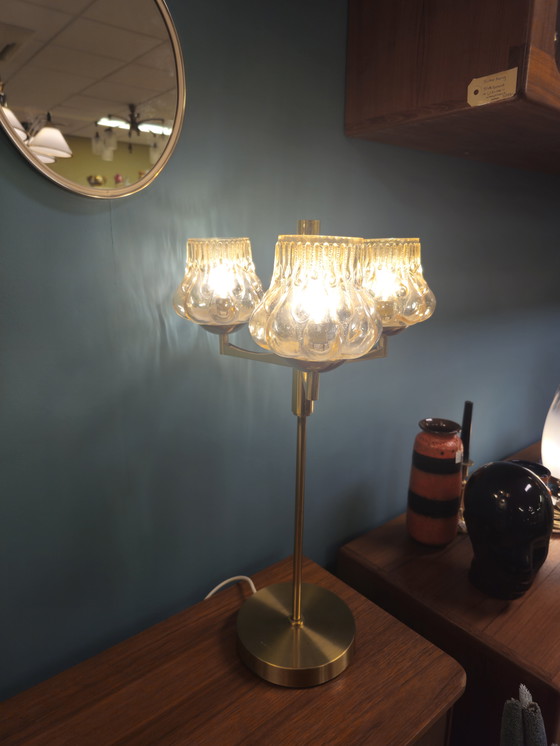 Image 1 of Vintage Brass Table Lamp Desk Lamp Lamp