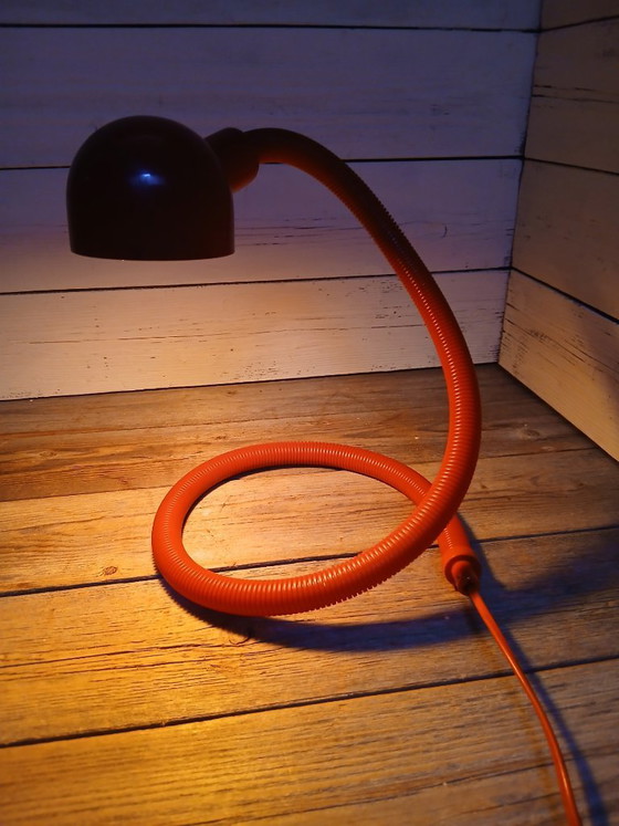 Image 1 of 1970s Design ‘Snake’ or ‘HEBI’ Desk Lamp