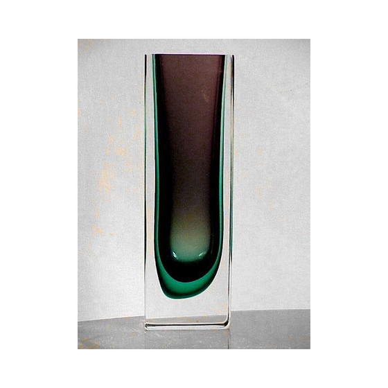 Image 1 of Vintage vase glass Seguso Flavio Poli by  Luciano Gaspari Salviati 1955