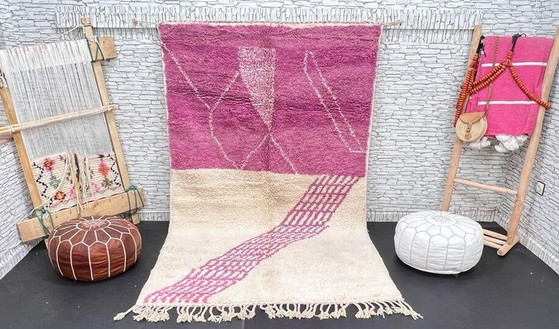 Tappeto rosa fatto a mano 2,5/1,5 – Tappeti, Wool (photo 3 of 9)
