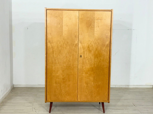 Armadio vintage a due ante, mobiletto in legno, armadio da camera da letto