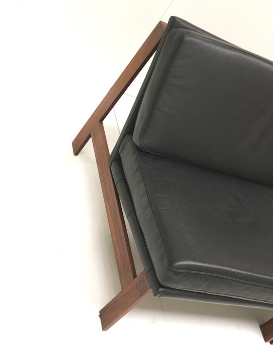 Image 1 of 2x Moduline fauteuils ontworpen door Ole Gjerløv Knudsen & Torben Lind voor Cado, 1960s