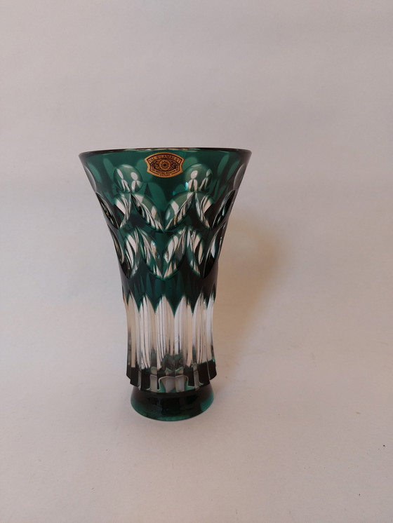 Image 1 of Val Saint lambert Vase