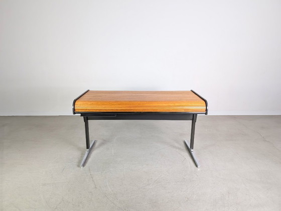 Image 1 of Herman Miller Rolltop Desk, Action Office, George Nelson