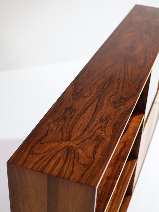 Image 1 of Palissander boekenkast wandkast vintage Deens