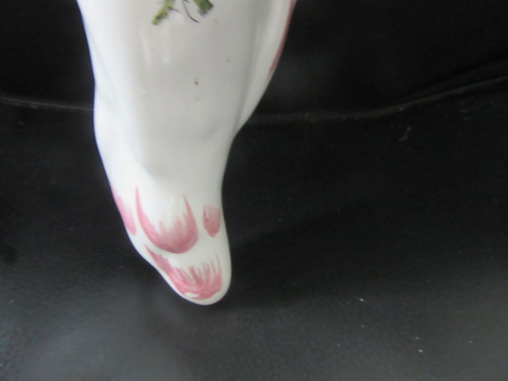 Moustiers Et Dellerie Keramische Wandvaas Bloemendecor Vintage – Dellerie et Moustiers, Vazen, Ceramic (photo 5 of 8)