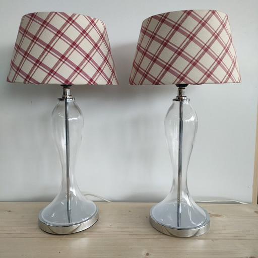 Retro Design Glazen Tafellampen Nachtlamp