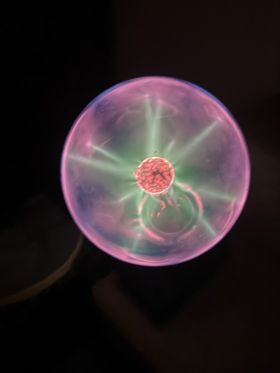 Image 1 of Large vintage plasma lamp – Space Age design – 1980s