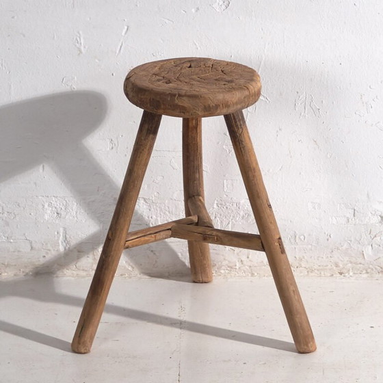 Antique handmade stool (c.1900) #22 (photo 7 of 16)