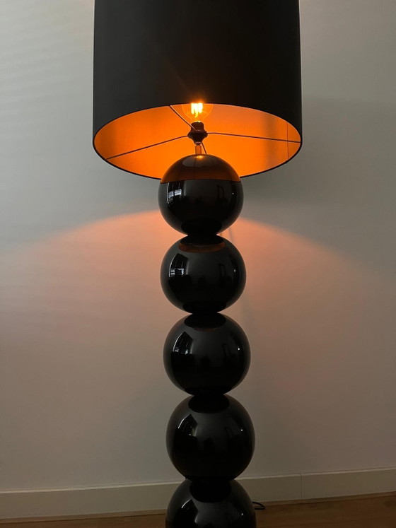 Milano Stout Verlichting Vloerlamp 5 Bol Zwart 170x60 cm. ZGAN – Vloerlampen, Ceramic (photo 8 of 8)
