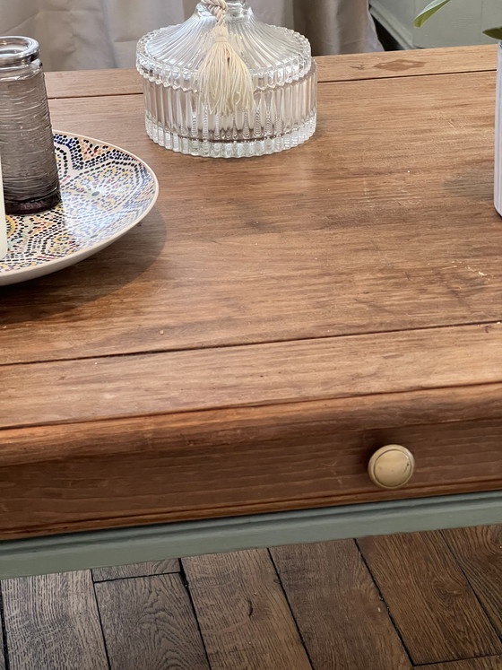 Image 1 of Table basse style campagne 