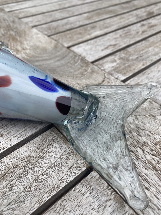 Image 1 of Verre de Murano Grand poisson années 60