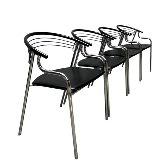 Image 1 of Set di 4 sedie 