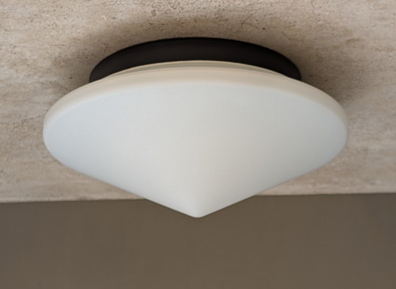 Image 1 of Opaline cone ceiling light