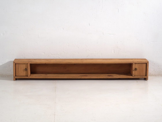 Antique low sideboard in pine wood – China, circa 1930 – Iron (photo 20 of 40)