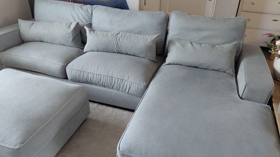 Image 1 of Lounge sofa with hocker