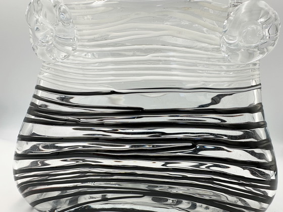 Image 1 of Mouth-blown glass bag / vase, Leonardo