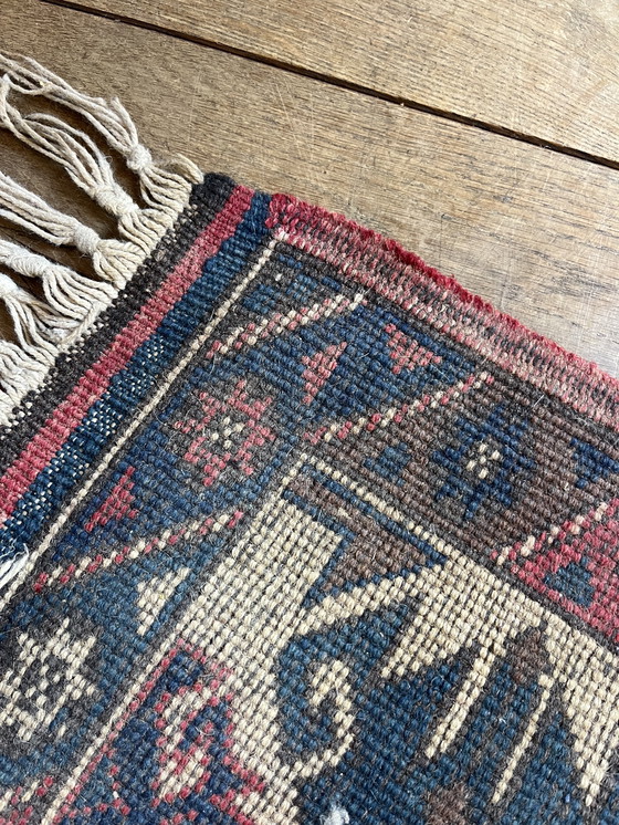 Image 1 of Tappeto orientale 190x120 ca. 1950 lana annodato a mano