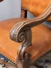 Antieke fauteuil uit de Renaissance – Leather (photo 5 of 7)