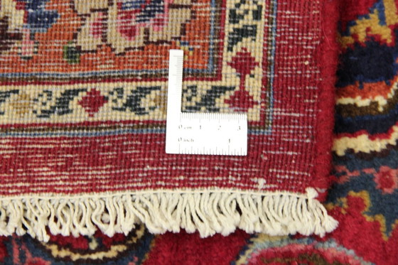 Image 1 of Original Perserteppich Keschan,Kashan Rot 340 x 250 cm Top Zustand Klassik Alt