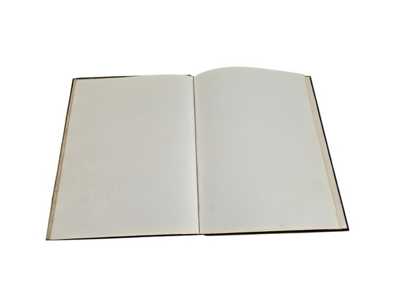 Image 1 of 'Gjestebok' - Livre d'or - Raccords en cuivre - Norvège - Années 1930