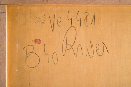 Image 1 of Vintage teakhouten dressoir model B40 van Dieter Waeckerlin voor Behr, jaren 60.