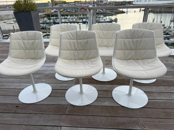 6x MDF IT FLOW CHAIR & MDF TABLE TENSE 240x100 – MDF Italia, Conjuntos de comedor, Cuero (photo 2 of 5)