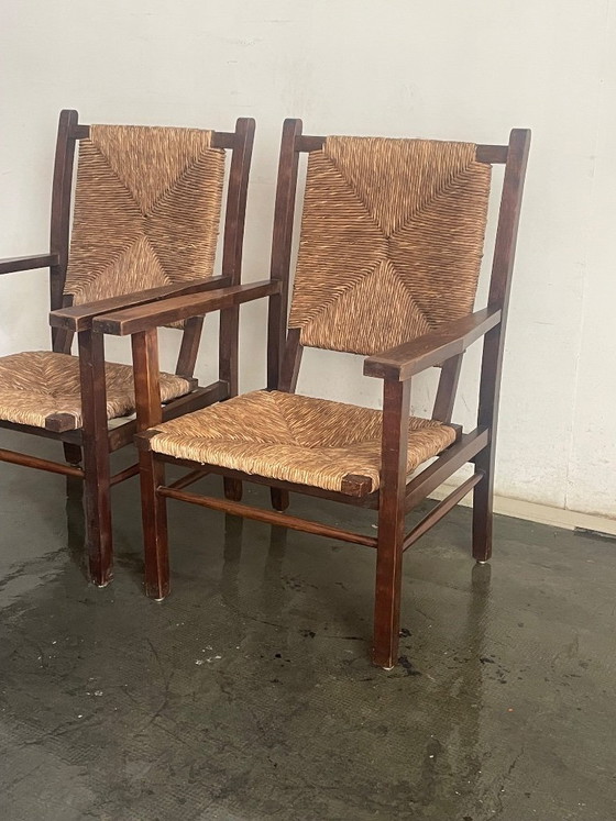 Image 1 of Een paar vintage fauteuils