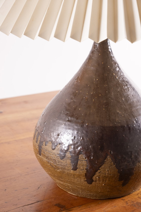 Image 1 of Flemming Ross Keramische Tafellamp, jaren 1960 Denemarken