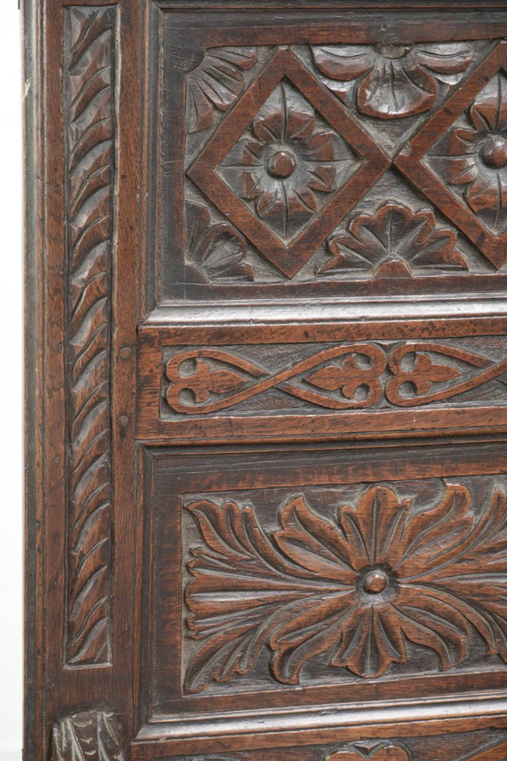 Image 1 of Silla Wainscott inglesa única del siglo XVIII con magníficas tallas de madera y una apariencia hermosa.
