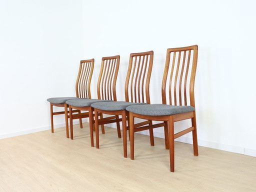 4x dining chair Kai Kristiansen model 170