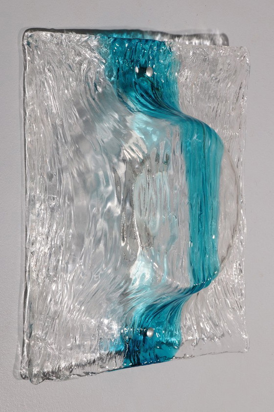 Image 1 of Scone da incasso Murano di Toni Zuccheri per Venini 5 pezzi.