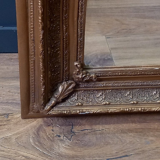 Image 1 of `Spiegel, Hollandse vergulde damspiegel