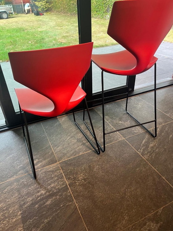 Tonon Quo Chair 10x Counter Height en 6x Bar Height – Eetkamerstoelen, Metal, Plastic (photo 3 of 8)