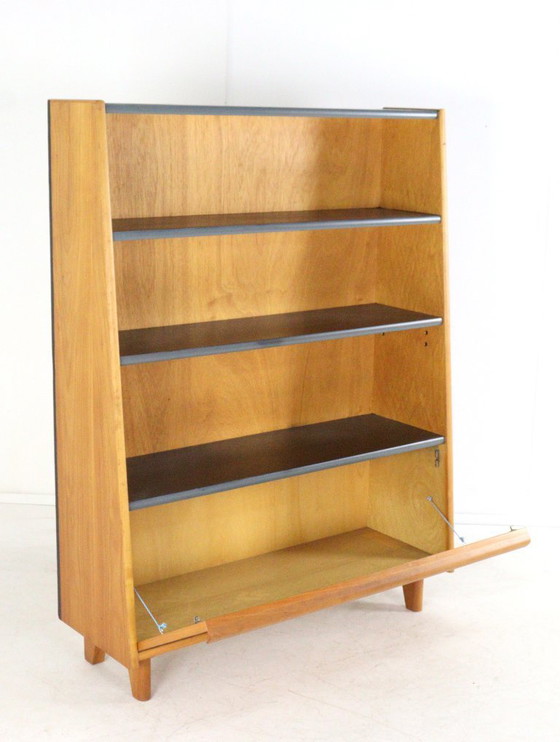 Image 1 of Mobile libreria vintage in stile rovere Pastoe