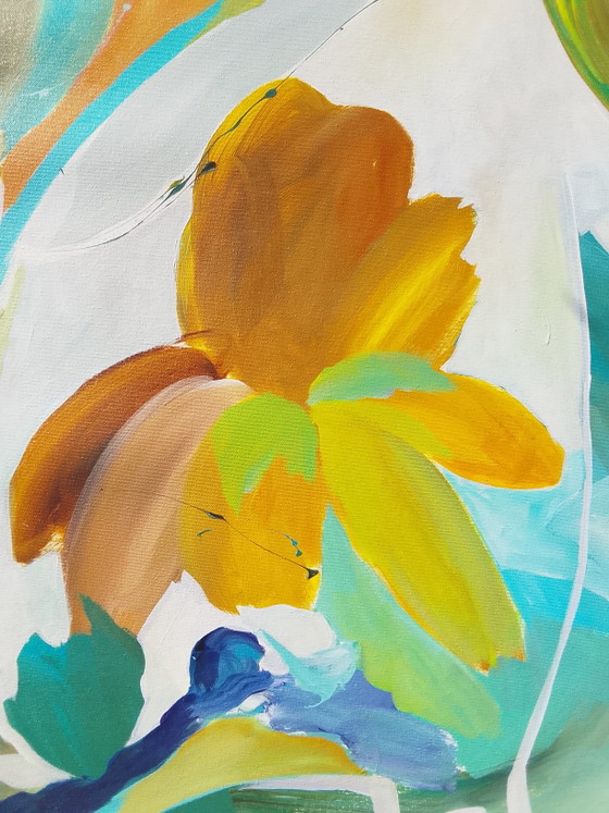 Dipinto acrilico #Arabesco 100x100cm – Dipinti e disegni, Canvas (photo 15 of 15)