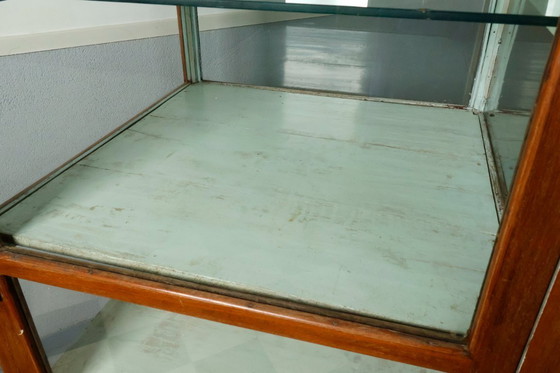 Image 1 of Vintage Vitrine wood 
