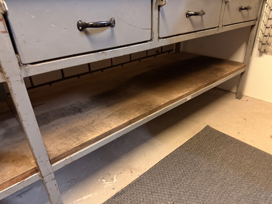 Image 1 of Vintage Werkbank