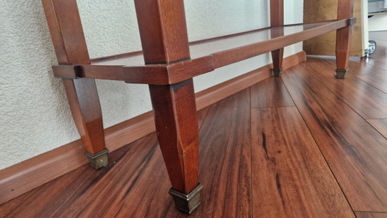 Guerra Vanni console table, brown wood, Metal, Klassiek (photo 6 of 10)