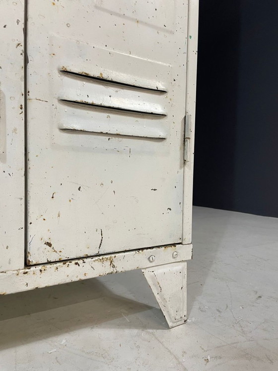 Image 1 of Industrial Metal Locker, 1970s, Czechoslovakia