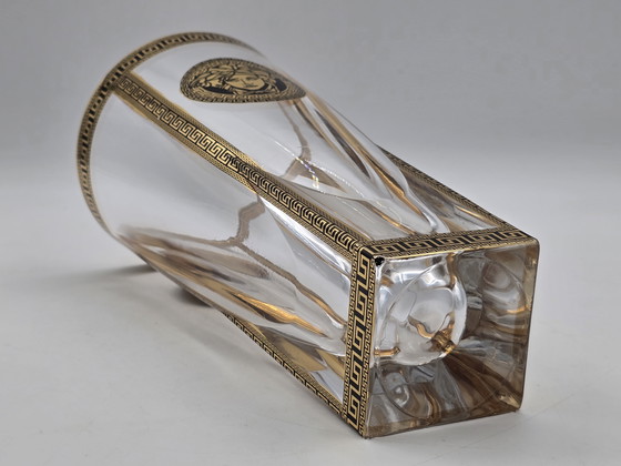 Image 1 of Vaso in cristallo a parete spessa "Medusa