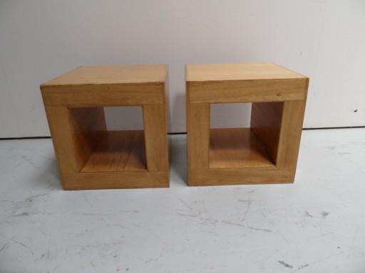 Vintage Cube Side Tables