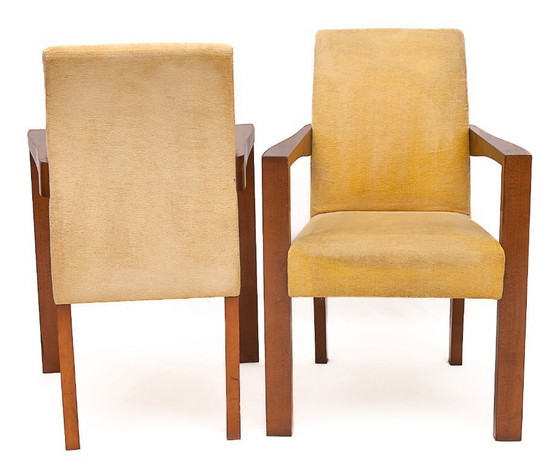 Image 1 of 6 fauteuils bridge par Hugues Chevalier 